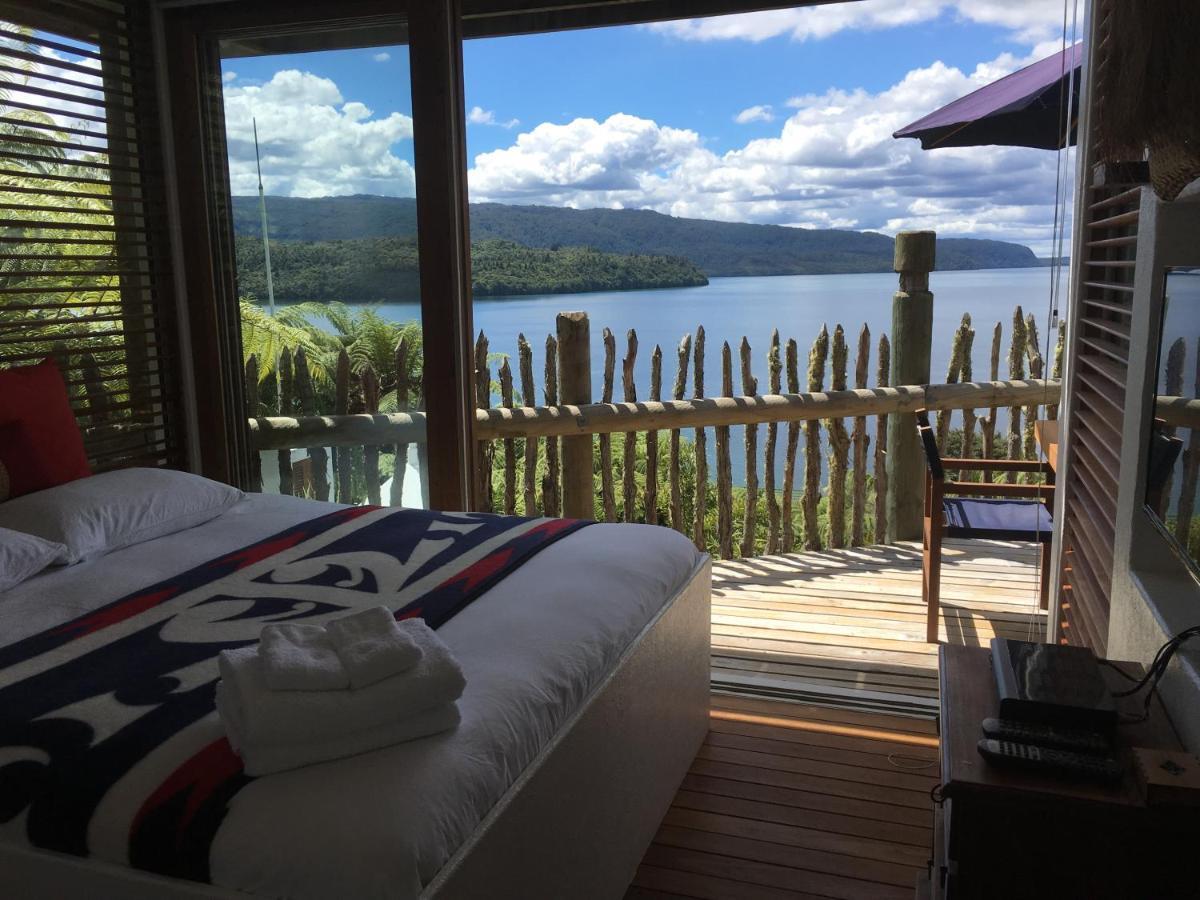Te Whare -Lake Tarawera Tree-Top Nest Esterno foto